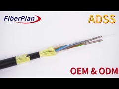Einfach-Schicht-Auswärts-Faseroptik-Kabel ADSS